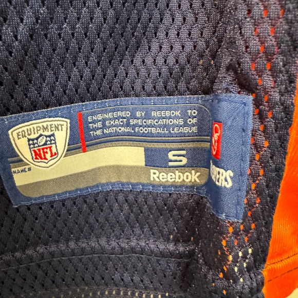 Denver Broncos Tebow NFL Jersey Blue Orange Youth Small - Picture 3 of 4